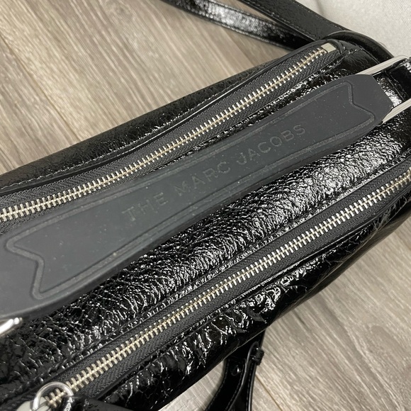 MARC JACOBS The Soft Box 23 Leather Crossbody In Black - Picture 7 of 9